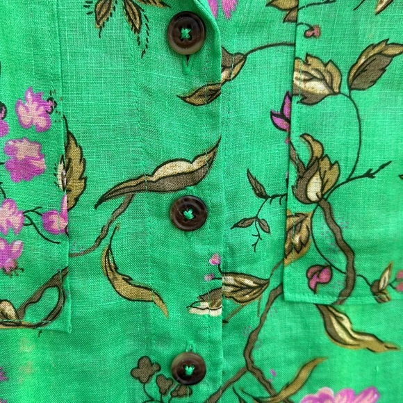 Mauve Linen Suffer Shirt - Picture 8 of 11